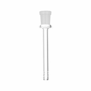 Shop Hemp Leaf Frosted Soft Glass Water Pipe - 9