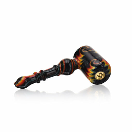 Shop High Society | Eris Premium Wig Wag Bubbler (Black Rainbow V1) in australian