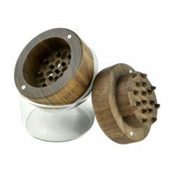 Shop RYOT Solid Wood GR8TR Top w/ Glass Jar in australian